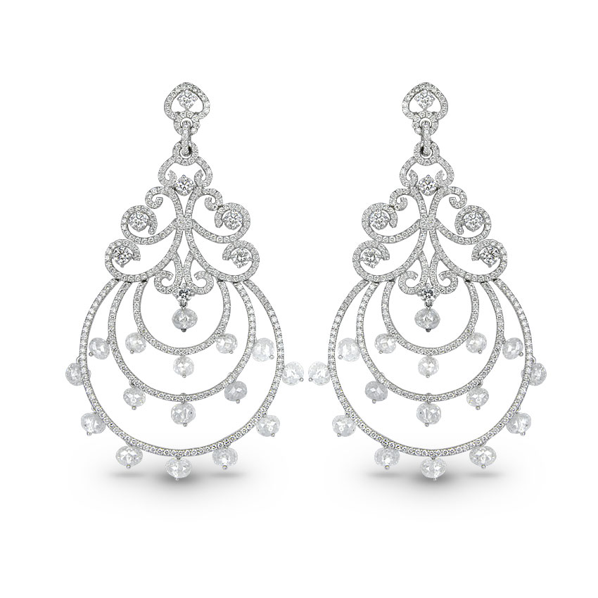 Layered Chandbali Earrings